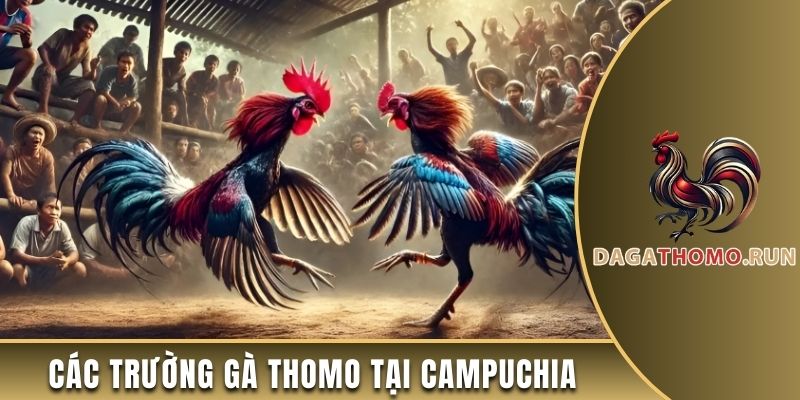 4 sàn đấu gà Thomo nổi tiếng và uy tín nhất tại Campuchia